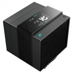 Cooler Procesor DEEPCOOL ASSASIN IV VC VISION NEGRU, marime heatsink 140x110x160mm, un ventilator, viteza ventilator 500-1800 RPM +/- 10%, Airflow: 61.25 CFM,  Suport AMD: AM4/AM5, suport INTEL: LGA 1700/1200/1151/1150/1155/2011-v3/2011/2066, nivel de zgo