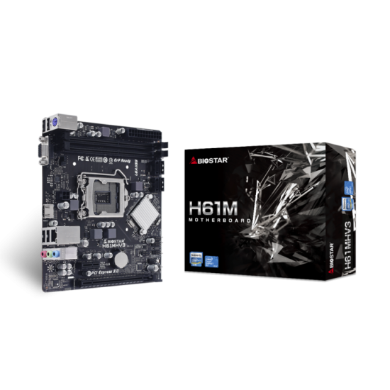 Placa de bază Biostar H61MV3 7.0 LGA1155 Placa de bază Biostar H61MV3 7.0 LGA1155