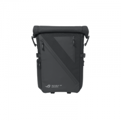 Geantă ROG Archer Backpack 17 (90XB07M0-BBP000), compatibil laptop 17″, design multi-compartimentat cu compartiment căptușit pentru laptop, buzunare interne pentru accesorii, acces frontal rapid, material rezistent la uzură, dimensiuni 52 × 30 × 17 cm, cu