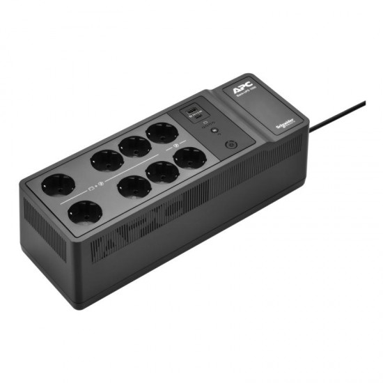 APC Back-UPS, 1050VA/600W Floor/Wall Mount, 230V, 8x Schuko CEE 7/3 outlets, USB Type A+C Port, User Replaceable Battery,RBC17, 3 ani reparaţii sau înlocuire pentru ţările din Uniunea Europeană APC Back-UPS, 1050VA/600W Floor/Wall Mount, 230V, 8x Schuko CEE 7/3 outlets, USB Type A+C Port, User Replaceable Battery,RBC17, 3 ani reparaţii sau înlocuire pentru ţările din Uniunea Europeană