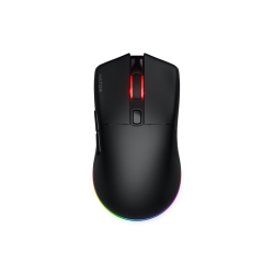 Mouse gaming wireless Hator Pulsar 3, polling rate pana la 1000Hz, senzor Optical PixArt PMW 3311, rezolutie maxima 12000 DPI, switch HATOR® Optical 100M, iluminare RGB 16.8M culori, side switch Kailh 3M, durata de viata baterie in wireless mode pana la 1