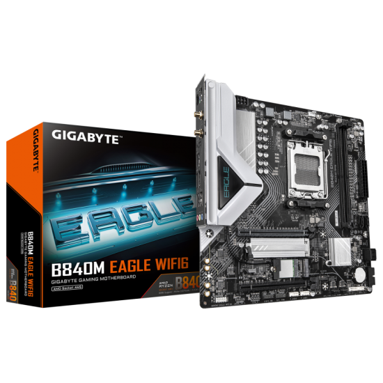 Placa de bază Gigabyte B840M EAGLE WIFI6 AM5 Placa de bază Gigabyte B840M EAGLE WIFI6 AM5