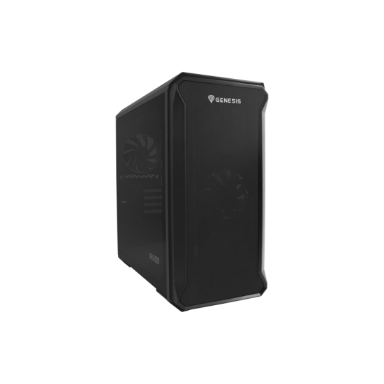 Carcasa GENESIS IRID 503 V2 Mini Tower NEGRU, Tempered Glass, Sloturi Expansiune 4, Drive Bays: 2x3.5