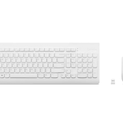Kit tastatura si mouse Lenovo 510, US layout, Alb