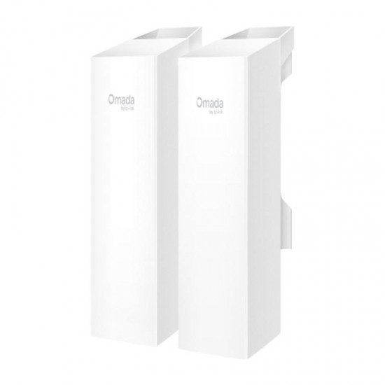 TP-Link Omada EAP100-Bridge KIT 2.4GHz 300Mbps Indoor/Outdoor Wireless Bridge with 1GbE x3 (PoE+ 4.8W), interface 3x 10/100 Mbps Ethernet Ports