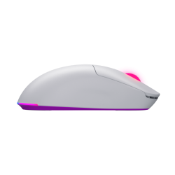 Mouse wireless Hator Quasar 3 ULTRA 8K, conectivitate 2.4GHz, bluetooth 5.4 si USB, polling rate pana la 8000Hz, senzor PixArt 3395, rezolutie maxima 30000 DPI, capacitate baterie 500 mAh, durata de viata baterie in modul wireless pana la 52 ore, timp inc