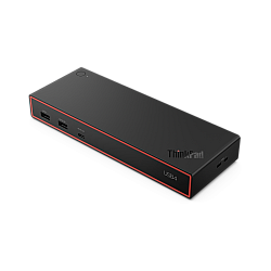 Lenovo ThinkPad USB4 Dock 5000 Prin cablu Thunderbolt 4 Negru Lenovo ThinkPad USB4 Dock 5000 Prin cablu Thunderbolt 4 Negru