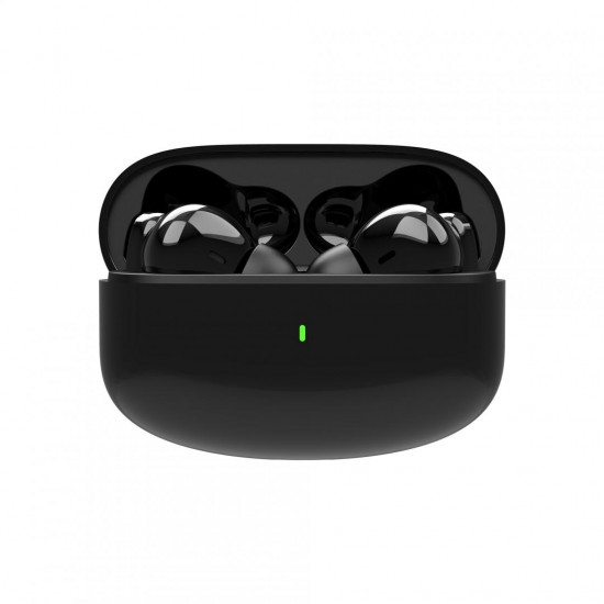 Casti Akai BTE-J400ENC wireless, bluetooth 5.3, putere intrare incarcare 200mA , capacitate baterie in standby pana la 72 ore, negru