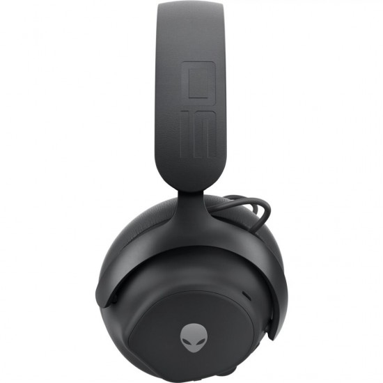 Alienware Pro Wireless Gaming Headset, Connectivity Technology: Wired/Wireless, Wireless Technology: Bluetooth, Wireless Operating Distance: 30m, Bluetooth Standard: Bluetooth 5.3, Impedance: 32 Ohm, Features: 50mm graphene-coated drivers, 2-mic AI noise 