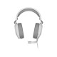 Casti cu microfon Corsair HS65 Surround 7.1, Multi-platform Gaming and Mobile, 20Hz-20KHz, 32ohm, 114db, driver 50mm, alb