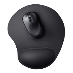 Mousepad cu gel Trust Bigfoot, dimensiuni 16 x 205 x 236, negru