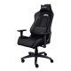 Scaun gaming Trust GXT 714 Ruya, greutate maxima suportata 150 kg, inaltime adjustabila scaun 10 cm, baza stea cu 5 roti, negru