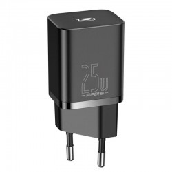 Incarcator Baseus Super Si, Quick Charge 25W, 1 x USB Type-C 5V/3A, negru Incarcator Baseus Super Si, Quick Charge 25W, 1 x USB Type-C 5V/3A, negru