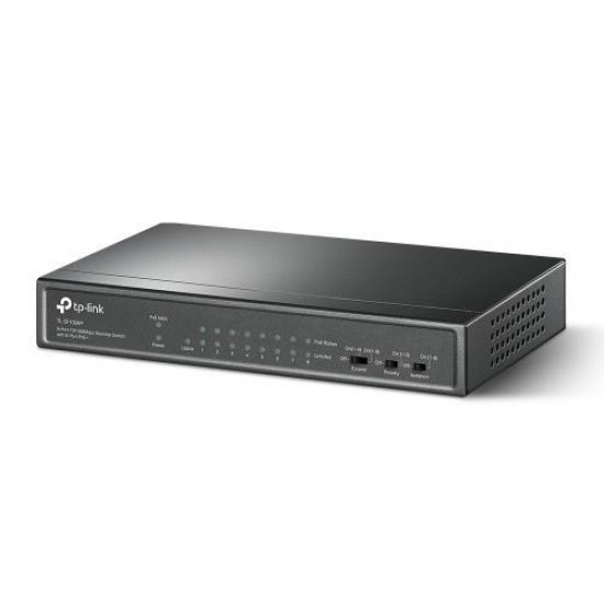 Switch TP-Link TL-SF1009P, 9 port, 10/100 Mbps Switch TP-Link TL-SF1009P, 9 port, 10/100 Mbps