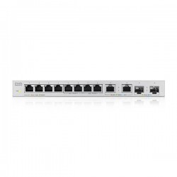 XGS1010-12-ZZ0101F - Ethernet Switch, RJ45 Ports 10, Fibre Ports 2SFP+, 10Gbps, Unmanaged, Zyxel