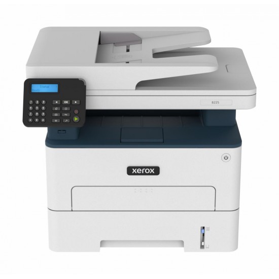 Multifunctional lase mono Xerox B225V_DNI Imprimare/Copiere/Scanare Dimensiune A4, Viteza 34 ppm, Rezolutie:Copiere: Până la 600 x 600 dpi, Imprimare: 600 x 600 dpi, calitate imagine 1200, Procesor:1 GHz Dual Core, Memorie:512 MB,Limbaj imprimre PCL® 5/6,