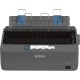 Imprimanta matriceala mono Epson LX-350, dimensiune A4, numar ace: 9 pini, viteza 15cpi, rezolutie 240x144dpi, memorie 128KB, limbaje de printare IBM PPDS, ESC/P, interfata USB 2.0, Bidirectional parallel, RS- 232, ribbon inclus, consumabile: S015637, S01