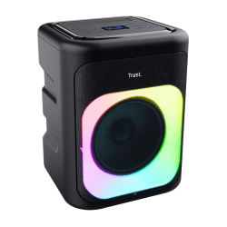 Boxe Trust Azura cu fir, wireless si BT, putere maxima RMS 50W, frecventa raspuns 100 Hz - 20.000 Hz, impendanta 4 Ohm, negru
