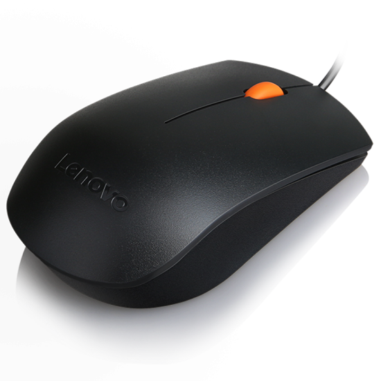 Lenovo 300 USB Combo Keyboard & Mouse, Senzor mouse: Optic, Rezolutie (dpi): 1600 dpi, Tipul conexiunii: USB, Lungime/Tip cablu: 1.80m, Culoare: Negru, Dimensiune: Mouse - 34 mm (1,33 inchi), tastatură - 20 mm x Mouse - 63 mm (2,44 inchi), tastatură - 424