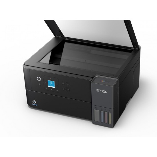 Multifunctional inkjet color Epson EcoTank CISS L4360, dimensiune A4 (Printare,Copiere, Scanare), printare borderless, viteza 33ppm alb-negru, 20ppm color, rezolutie 4800 x 1200 dpi, alimentare hartie 100 coli, duplex automat, scanner CIS rezolutie 1,200 