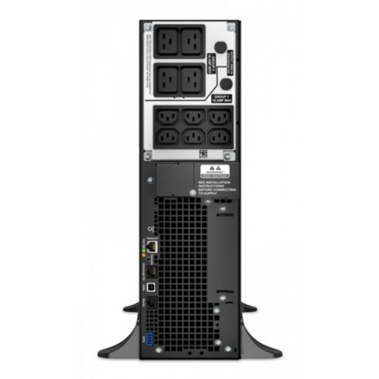 UPS APC Smart-UPS SRT online dubla-conversie 5000VA / 4500W 6 conectori C13 4 conectori C19 extended runtime convertibil rack, baterie APCRBC140,optional extindere garantie cu 1/3 ani (WBEXTWAR1YR-SP- 05/WBEXTWAR3YR-SP-05),3 ani garantie echipament si 2 a UPS APC Smart-UPS SRT online dubla-conversie 5000VA / 4500W 6 conectori C13 4 conectori C19 extended runtime convertibil rack, baterie APCRBC140,optional extindere garantie cu 1/3 ani (WBEXTWAR1YR-SP- 05/WBEXTWAR3YR-SP-05),3 ani garantie echipament si 2 a