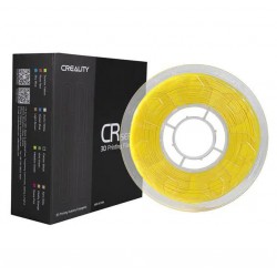 CREALITY CR PLA 3D Printer Filament, yellow, 1KG, Printing temperature: 190-220, Filament diameter: 1.75mm, Tensile strength: 60MPa, Size of filament wheel: Diameter 200mm, height 66mm, hole diameter 56mm. Utilizare: pana la 6 luni de la deschiderea ambal