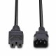 Lindy Extensie Cablu Alimentare 2m C14 to C15