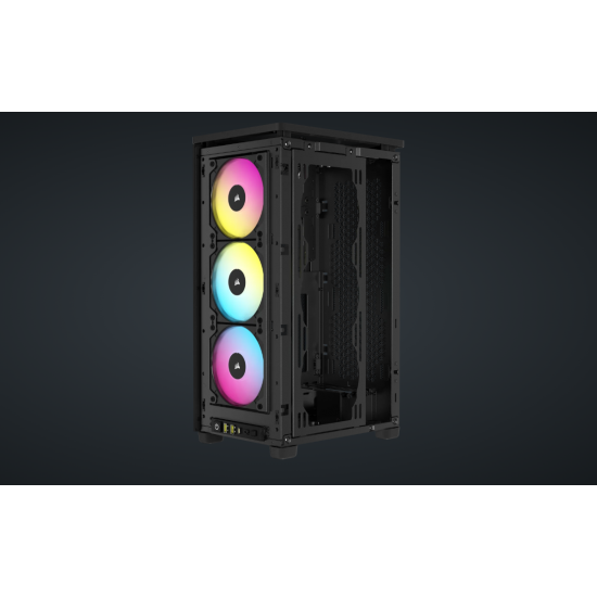 Carcasa Corsair 2000D Airflow RGB Mini-ITX NEGRU