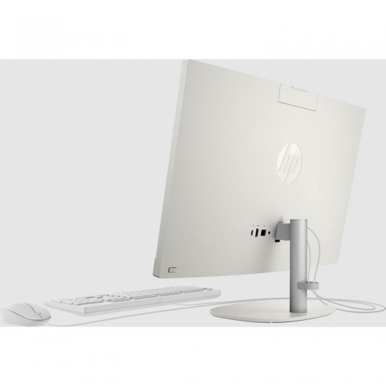 All-in-One Business HP ProOne 240 G10 cu procesor Intel Core i5 1334U pana la 4.6GHz, 24 inch, Full HD, IPS, 16GB DDR4, 512GB SSD, Intel Iris Xe Graphics, Windows 11 Pro, White, 3 ani garantie