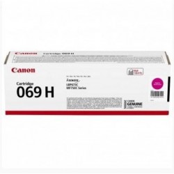 Toner Canon CRG069HM, Magenta, capacitate 5500 pagini, pentru i-SENSYS LBP673Cdw, MF754Cdw, MF752Cdw.