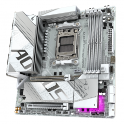 Placa de bază Gigabyte B850M AORUS ELITE WIFI6E ICE AM5 Placa de bază Gigabyte B850M AORUS ELITE WIFI6E ICE AM5