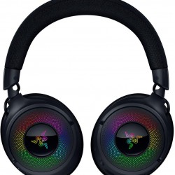Casti Razer Kraken V4, wireless, 2.4 GHz Bluetooth, iluminare Razer Chroma™ RGB, negru