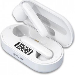 Casti Bluetooth Tellur Flip True Wireless, alb Casti Bluetooth Tellur Flip True Wireless, alb