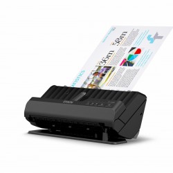 EPSON ES-C320W A4 Compact wi-fi Sheetfed Scanner, Rezolutie optica: 600 x 600 DPI,  Sursa lumina: ReadyScan LED technology, Viteza scanare:30ppm, Capacitate ADF: 20 coli, Volum scanare: 3500 pagini/zi, Duplex, Formate:BMP, JPEG, TIFF, multi-TIFF, PDF, sea