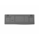 Tastatură wireless 2.4G Tastatură: cu rând independent de taste multimedia Mod: 2.4G Număr taste: 104 + 9 taste rapide Material: ABS Culoare: Negru Chipset: Huntersun Aspect: Orice aspect disponibil Tip interfață: USB Dimensiune: 442*152*25mm ; 440g Bater