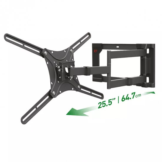 Suport TV de perete, Barkan 4400.B, Fix, 40