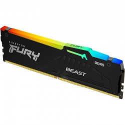 Memorie RAM Kingston FURY Beast RGB, 32GB DDR5, 5600MHz, CL40