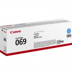 Toner Canon CRG069C, Cyan, capacitate 1900 pagini, pentru i-SENSYS LBP673Cdw, MF754Cdw, MF752Cdw.