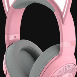 Casti Razer Kraken Kitty V2 Bluetooth 5.2Quartz Edition