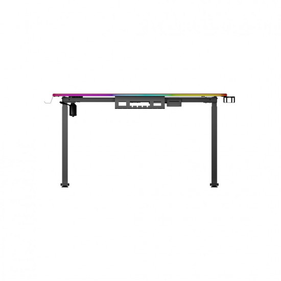 Birou electric Serioux Carbon Pro, reglabil pe inălțime, Orientare Cadru: Rectangular, Greutate maxima: 60 kg, Interval de inălțime: 730~ 1210 mm, Segmente coloană: coloană în două Etape, Dimensiune coloană: 40x70 mm, 45x75 mm, Număr picioare: doua, Alime