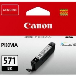 Cartus cerneala Canon CLI-571BK, black, capacitate 7ml, pentru Canon Pixma MG6850/MG6851, Canon Pixma MG5750/MG5751, Canon Pixma MG7750/MG7751/MG7752.