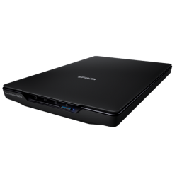 EPSON V39II Perfection A4 scanner, Tip scanner: Flatbed, Rezolutie: 4.800 DPI x 4.800 DPI, dimensiuni scanare: 216 x 297mm, Formate hartie: A4 (21.0x29.7 cm), Color Depth: Input: 48 Bits Color , Output: 24 Bits Color, Senzor: CIS, Sursa lumina: LED, Forma