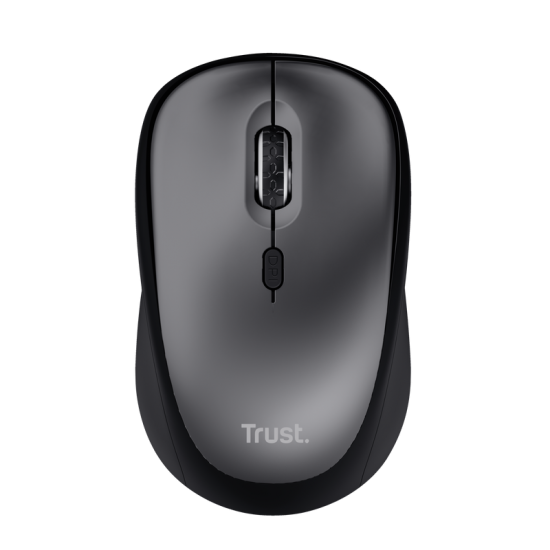 Mouse Trust Yvi+ Silent Wireless   Features Power saving yes DPI adjustable yes Silent click no Gliding pads UPE Software no   Sensor DPI 800, 1600 Max. DPI 1600 dpi Sensor technology optical   Control Grip type claw Left-right handed use right-handed Scr
