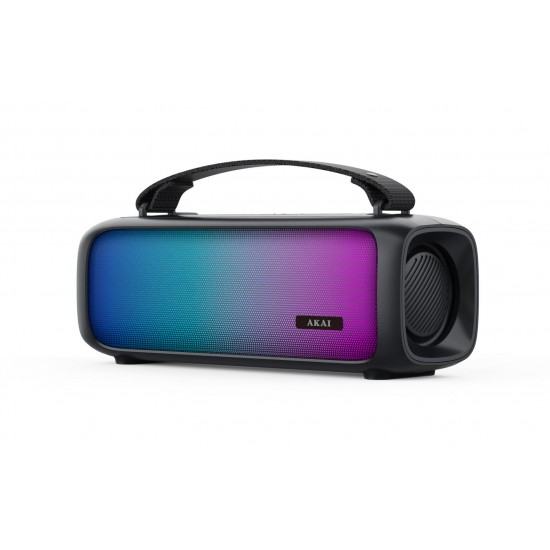 Boxa portabila Akai ABTS-08-BK, bluetooth 5.1, 8W, negru