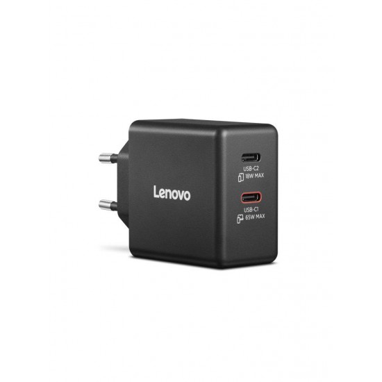 Incarcator laptop Lenovo, 65W, 1, 5m, 2 porturi USB, negru Incarcator laptop Lenovo, 65W, 1, 5m, 2 porturi USB, negru