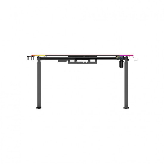 Birou electric Serioux Carbon Pro, reglabil pe inălțime, Orientare Cadru: Rectangular, Greutate maxima: 60 kg, Interval de inălțime: 730~ 1210 mm, Segmente coloană: coloană în două Etape, Dimensiune coloană: 40x70 mm, 45x75 mm, Număr picioare: doua, Alime