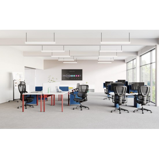 Scaun birou Serioux Aeromesh, Dimensiuni (LxAxÎ): 68,5x67x111-119cm, Capacitate greutate: 150 kg, Material suprafață: Material plasă, Material cadru: Fibră de sticlă de înaltă rezistență, Tip cotieră: Cotieră 3D, Tip pârghie pneumatică: Sistem de ridicare Scaun birou Serioux Aeromesh, Dimensiuni (LxAxÎ): 68,5x67x111-119cm, Capacitate greutate: 150 kg, Material suprafață: Material plasă, Material cadru: Fibră de sticlă de înaltă rezistență, Tip cotieră: Cotieră 3D, Tip pârghie pneumatică: Sistem de ridicare