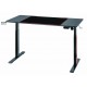 Birou gaming electric Serioux Elysium LED RGB 1400x600x730mm, reglare electrica pe inaltime inaltime ajustabila: 750 - 1210 mm