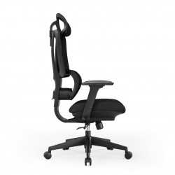 Scaun birou Serioux Aeromesh, Dimensiuni (LxAxÎ): 68,5x67x111-119cm, Capacitate greutate: 150 kg, Material suprafață: Material plasă, Material cadru: Fibră de sticlă de înaltă rezistență, Tip cotieră: Cotieră 3D, Tip pârghie pneumatică: Sistem de ridicare