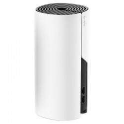 TP-Link Sistem Mesh Wi-Fi pentru întreaga casă AC1200, DECO M4(1-PACK); Procesor: Quad-core CPU; Interfață: 2 Gigabit Ethernet Ports (WAN/LAN auto-sensing) per Deco unit; 2 internal dual-band antennas per Deco unit; Flash: 16 MB; SDRAM: 128 MB; Standarde TP-Link Sistem Mesh Wi-Fi pentru întreaga casă AC1200, DECO M4(1-PACK); Procesor: Quad-core CPU; Interfață: 2 Gigabit Ethernet Ports (WAN/LAN auto-sensing) per Deco unit; 2 internal dual-band antennas per Deco unit; Flash: 16 MB; SDRAM: 128 MB; Standarde